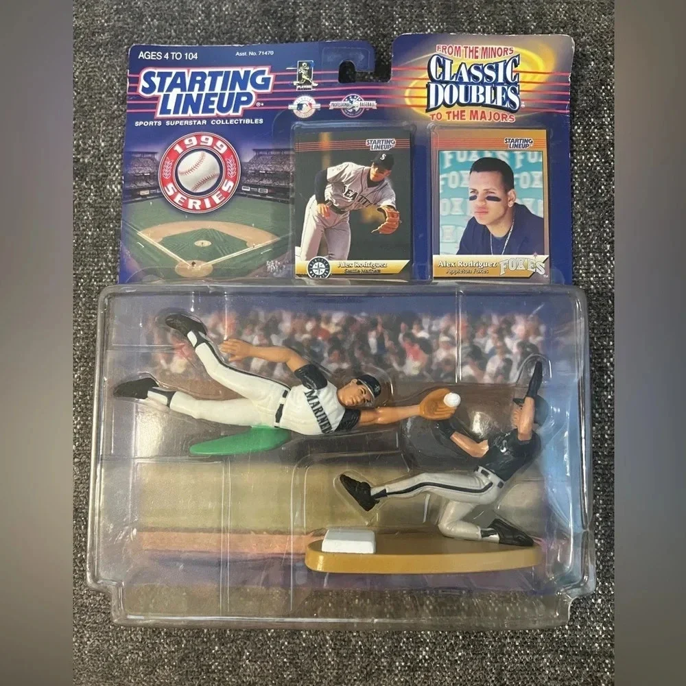 NIB 1999 Starting Lineup Alex Rodriguez Action Figures and Cards